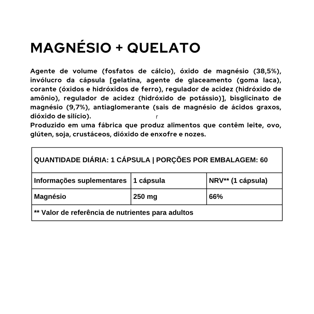 Magnesium + Chelate