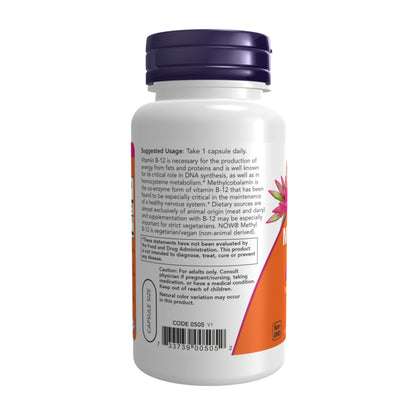 Methyl B-12 5000 mcg - 90 Veg Capsules