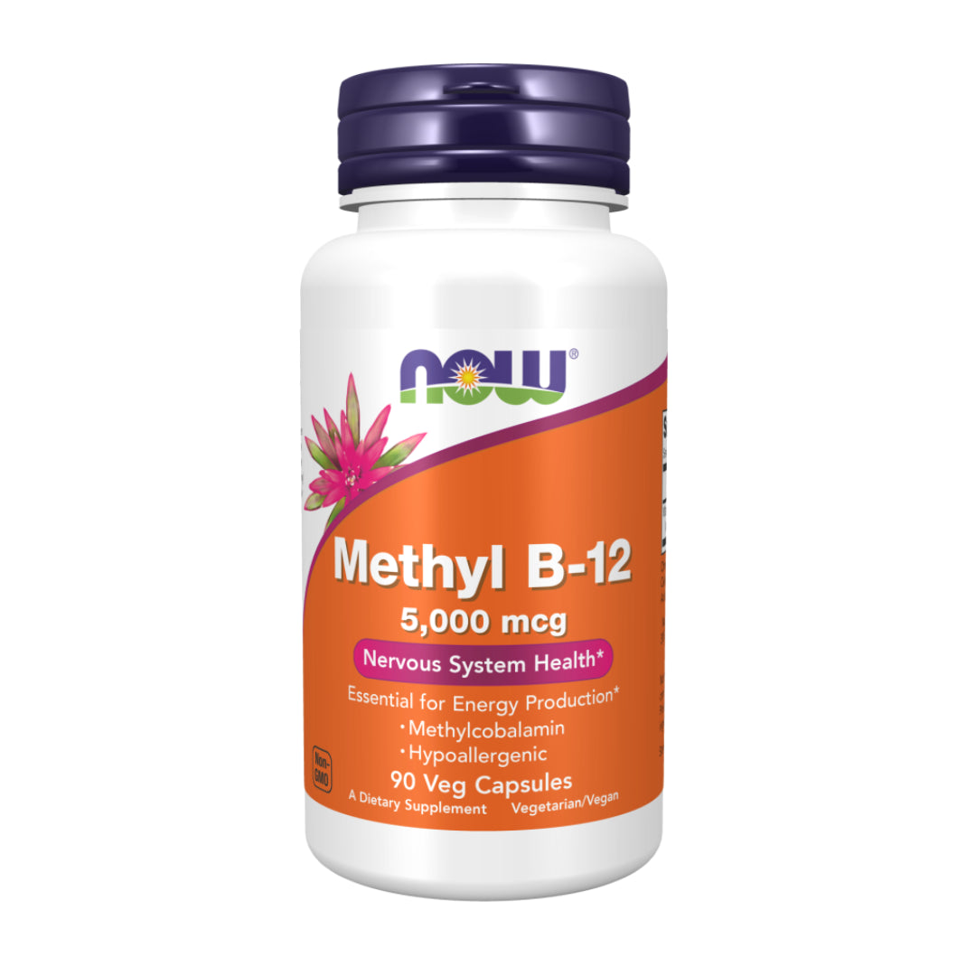 Methyl B-12 5000 mcg - 90 Veg Capsules