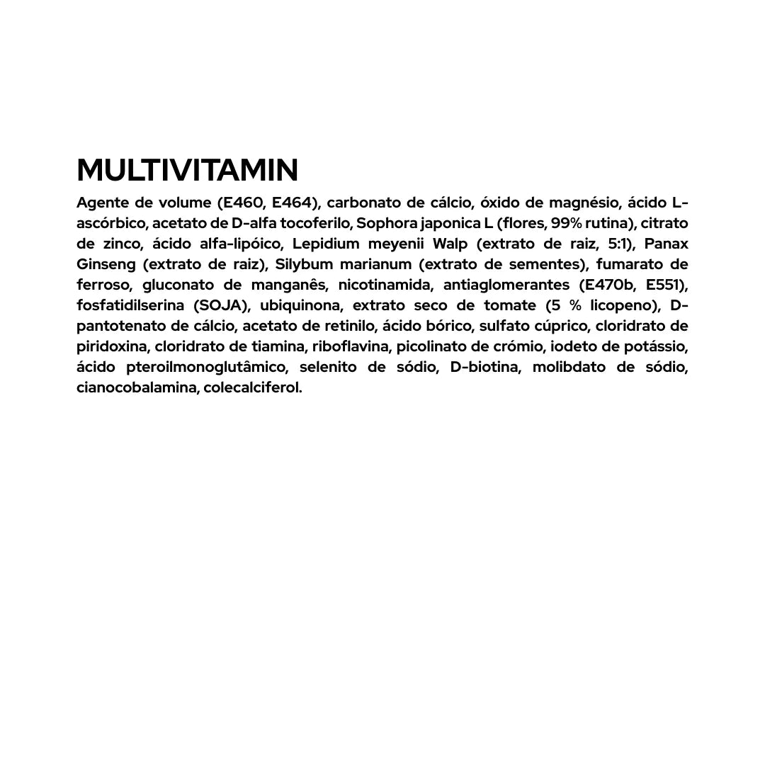 Multivitamin - 60 tablets