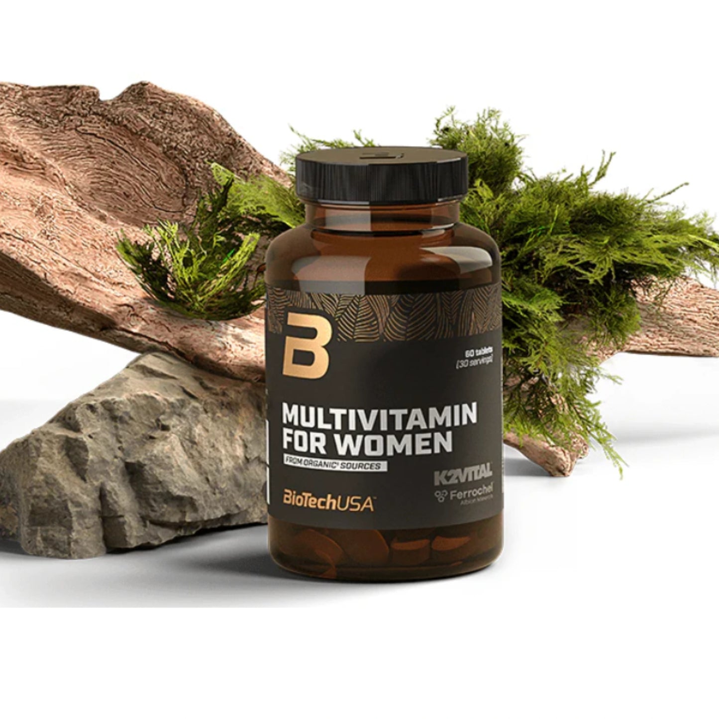 Multivitamin for Women from Organic Sources - 60 Tablets
