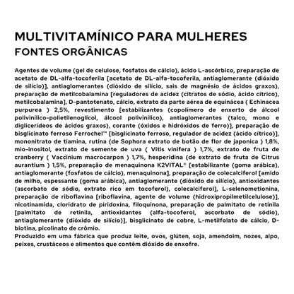 Multivitamin for Women from Organic Sources
