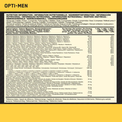OPTI–MEN Multivitamínico
