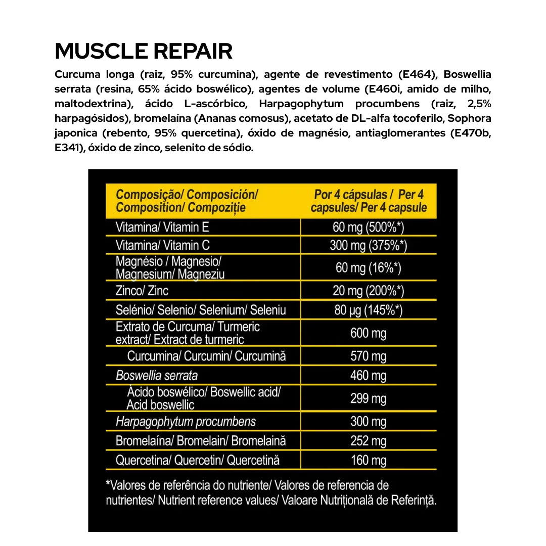 Muscle Repair - 60 cápsulas