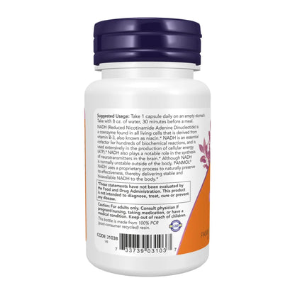 NADH 10 mg (Panmol®) - 60 Capsules