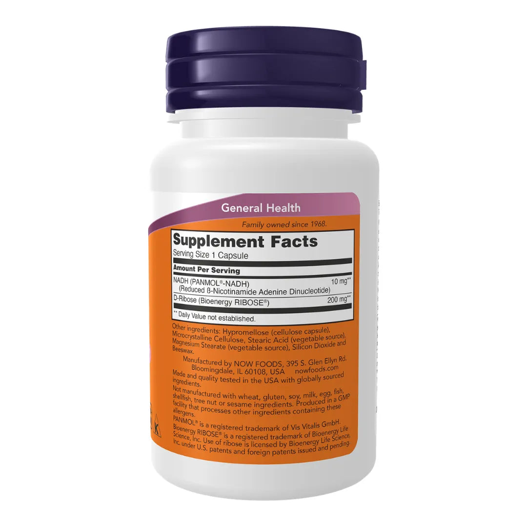 NADH 10 mg (Panmol®) - 60 Capsules