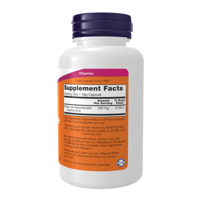Niacinamide 500 mg - 100 Capsules