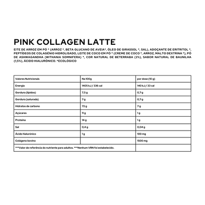 PINK COLLAGEN LATTE