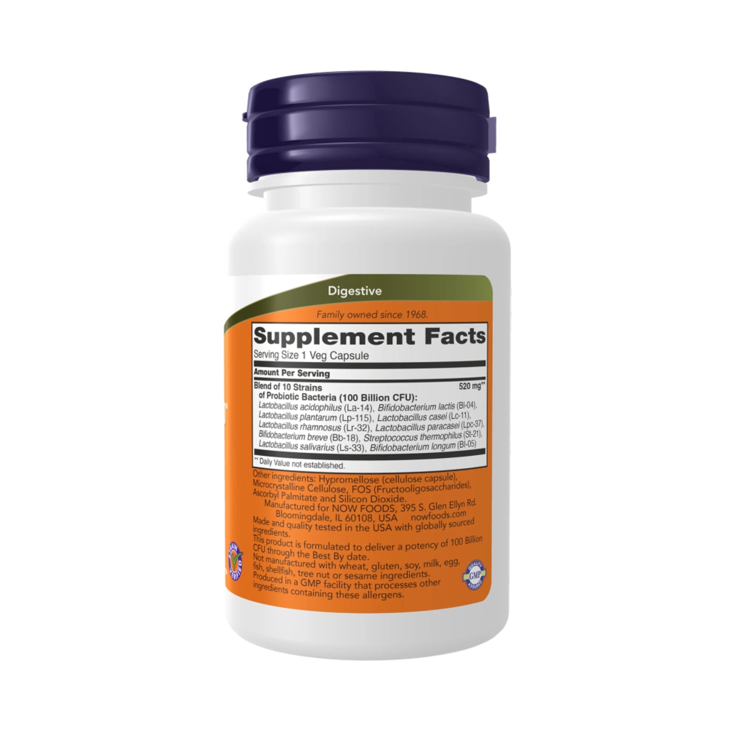 Probiotic-10™ 100 Billion - 30 Veg Capsules