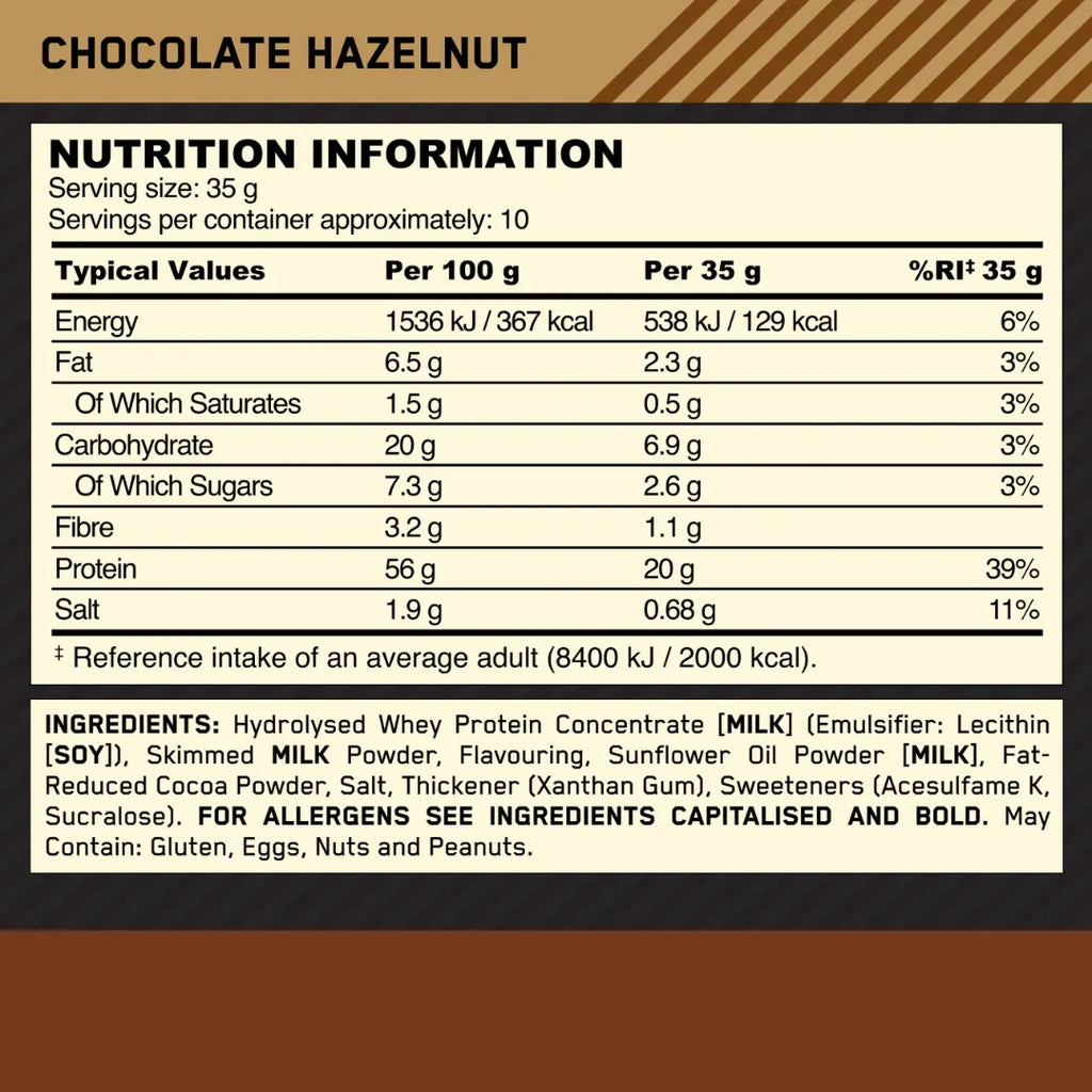 Protein Hot Chocolate Avelã - 350g