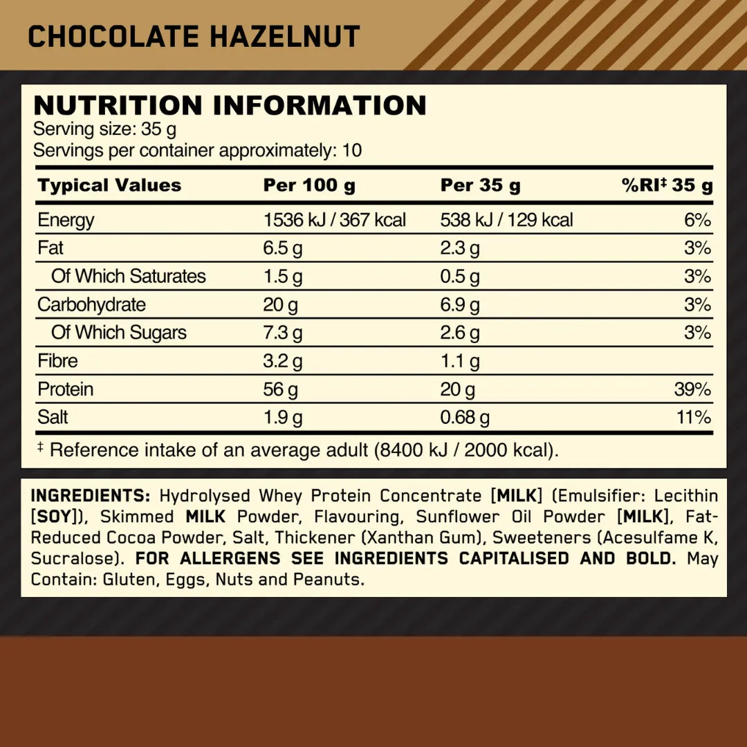 Protein Hot Chocolate Avelã - 350g