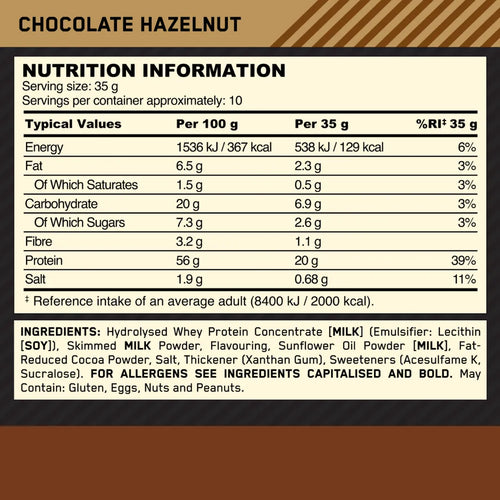Protein Hot Chocolate Avelã - 350g