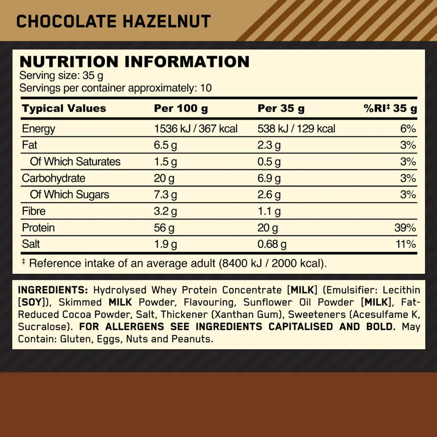 Protein Hot Chocolate Avelã - 350g