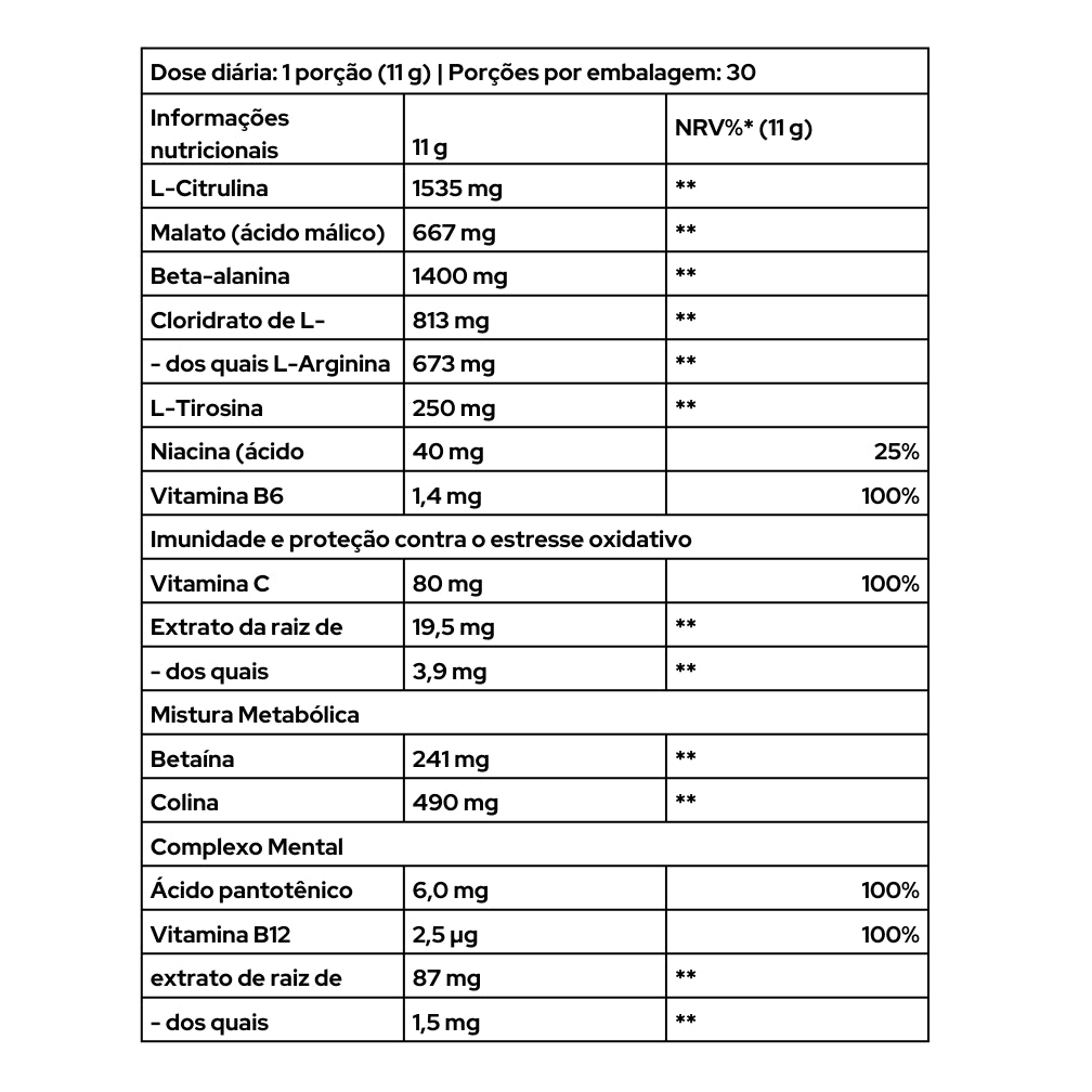 Pump Caffeine Free - 330 g
