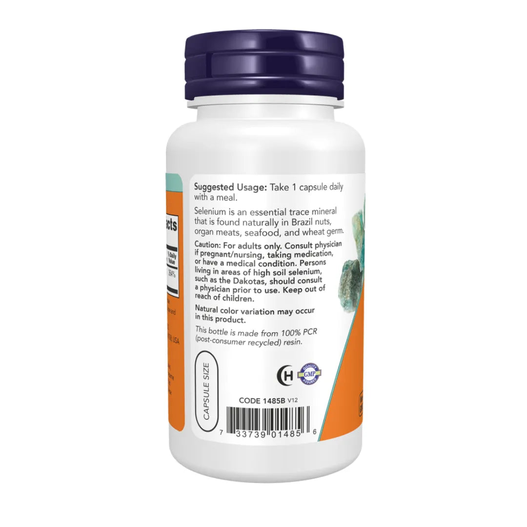 Selenium 200 mcg - 180 Capsules