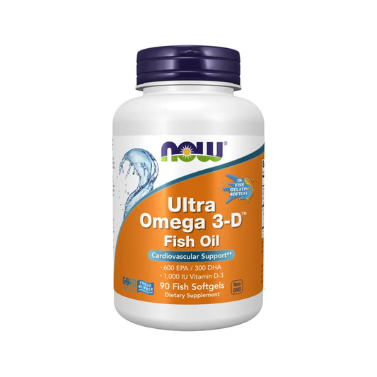 Ultra Omega-3-D (600 EPA / 300 DHA) - 90 Fish Softgels
