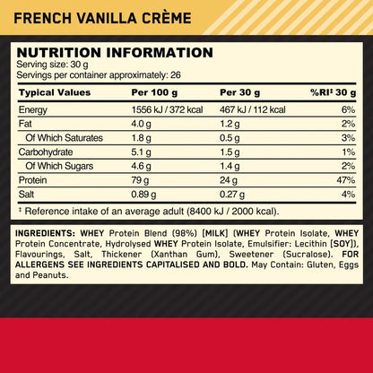 100% Whey Gold Standard - 768g