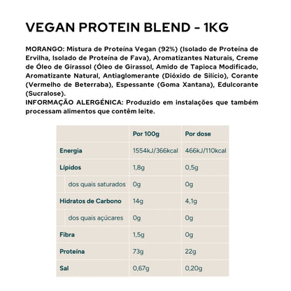 Vegan Protein Blend Myprotein - 1kg