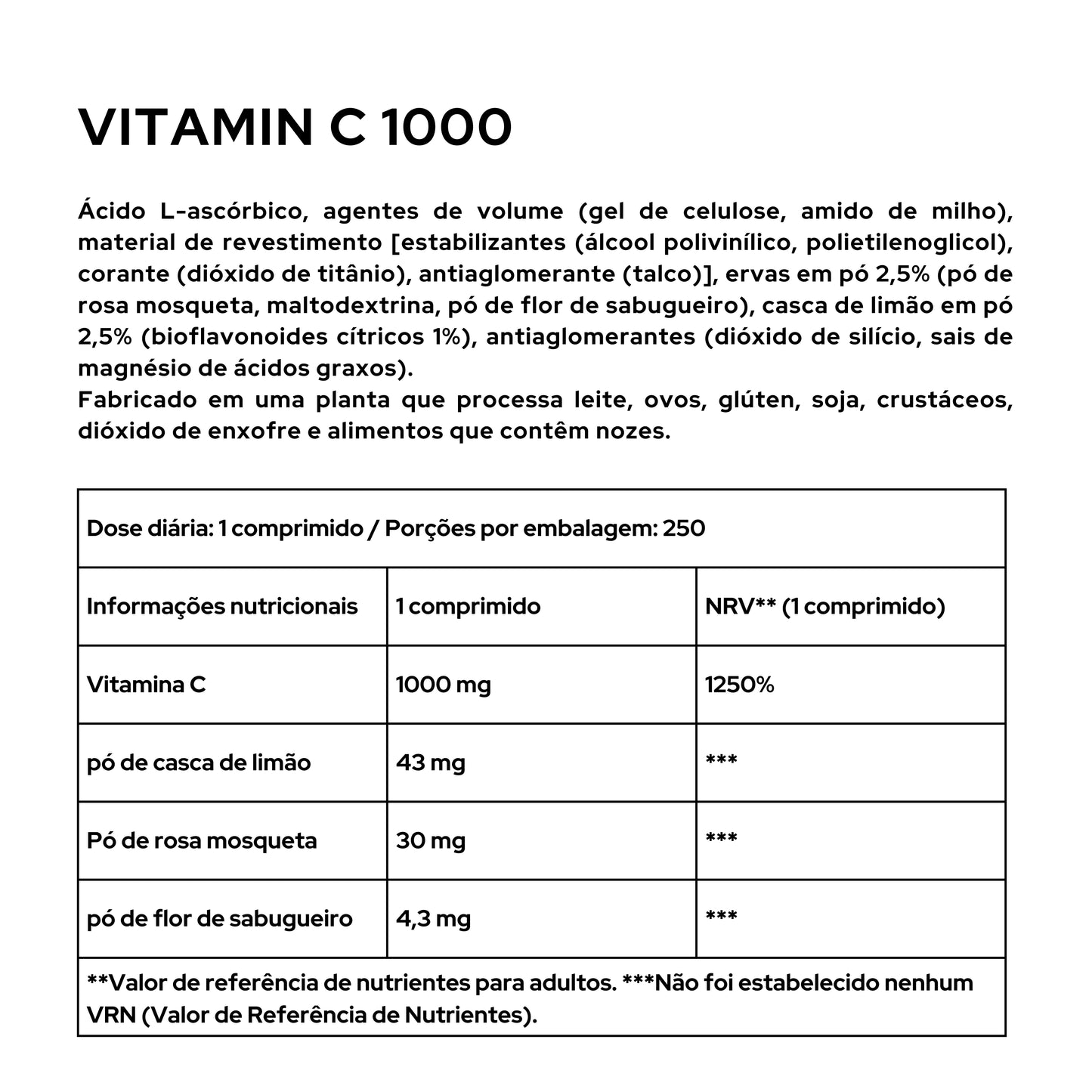 VITAMIN C 1000