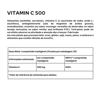 VITAMIN C 500 - 120 comprimidos