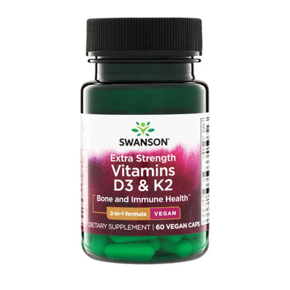 Vitamins D3 & K2 2-in-1 – 60 Vegan Caps