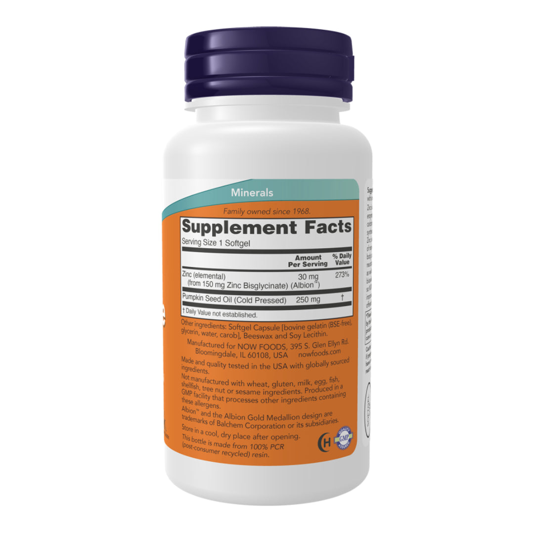 Zinc Glycinate (Albion™) - 120 Softgels