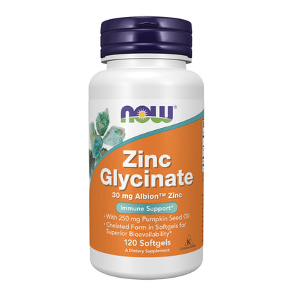 Zinc Glycinate (Albion™) - 120 Softgels