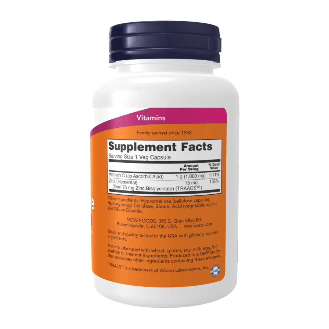 C-1000 Zinc Immune - 90 Capsules